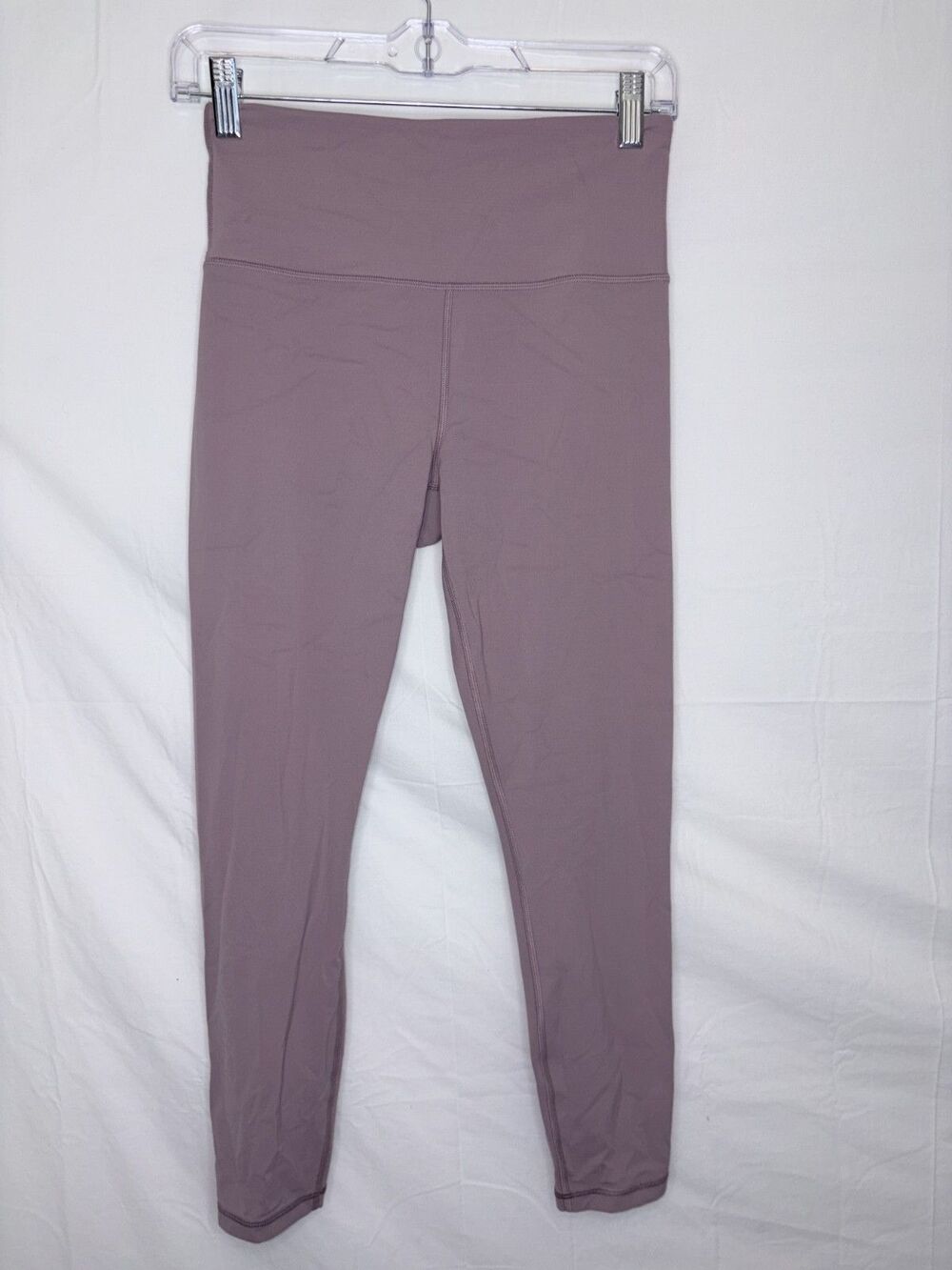 Athleta Ultra High Rise Elation 7/8 Tight Womens Leggings S Powervita Mauve Pink